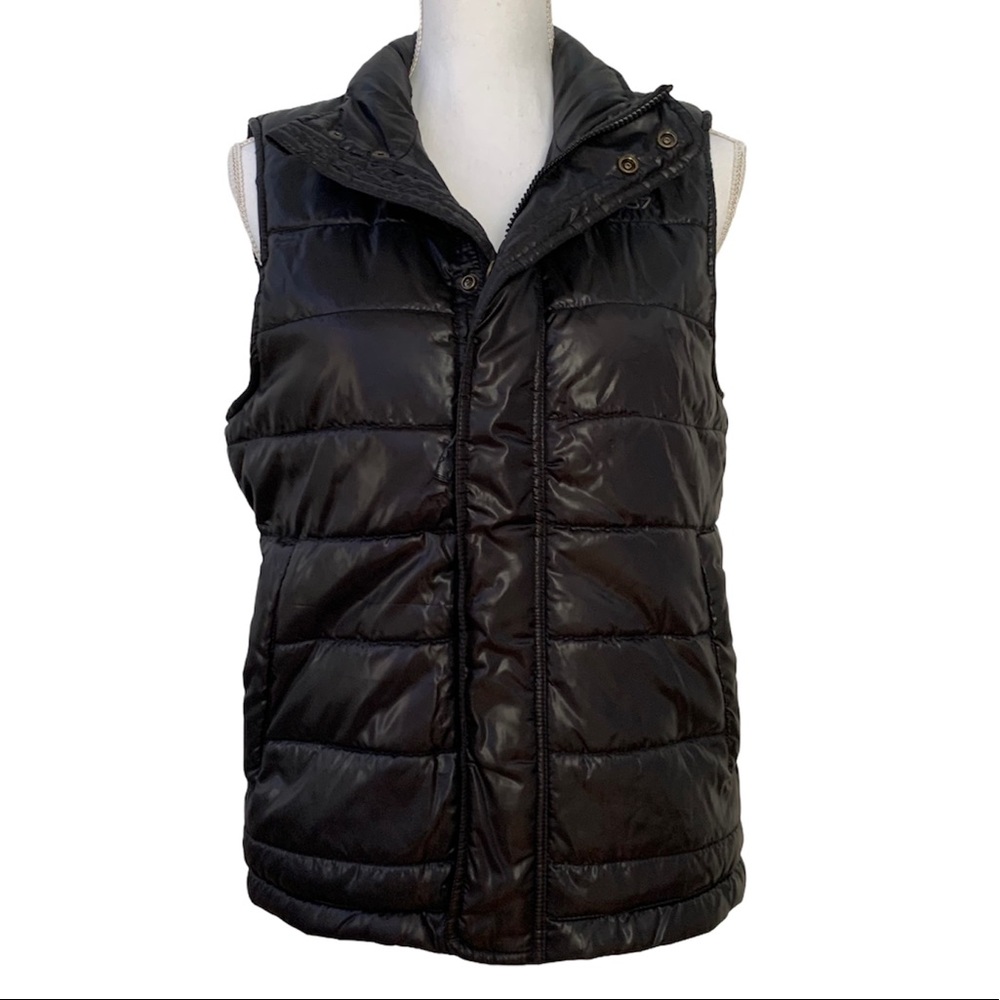 🍂 AEROPOSTALE Puffer Vest Black Women’s Size S